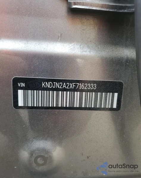 2015 Kia Soul from USA, damaged, VIN KNDJN2A2XF7162333